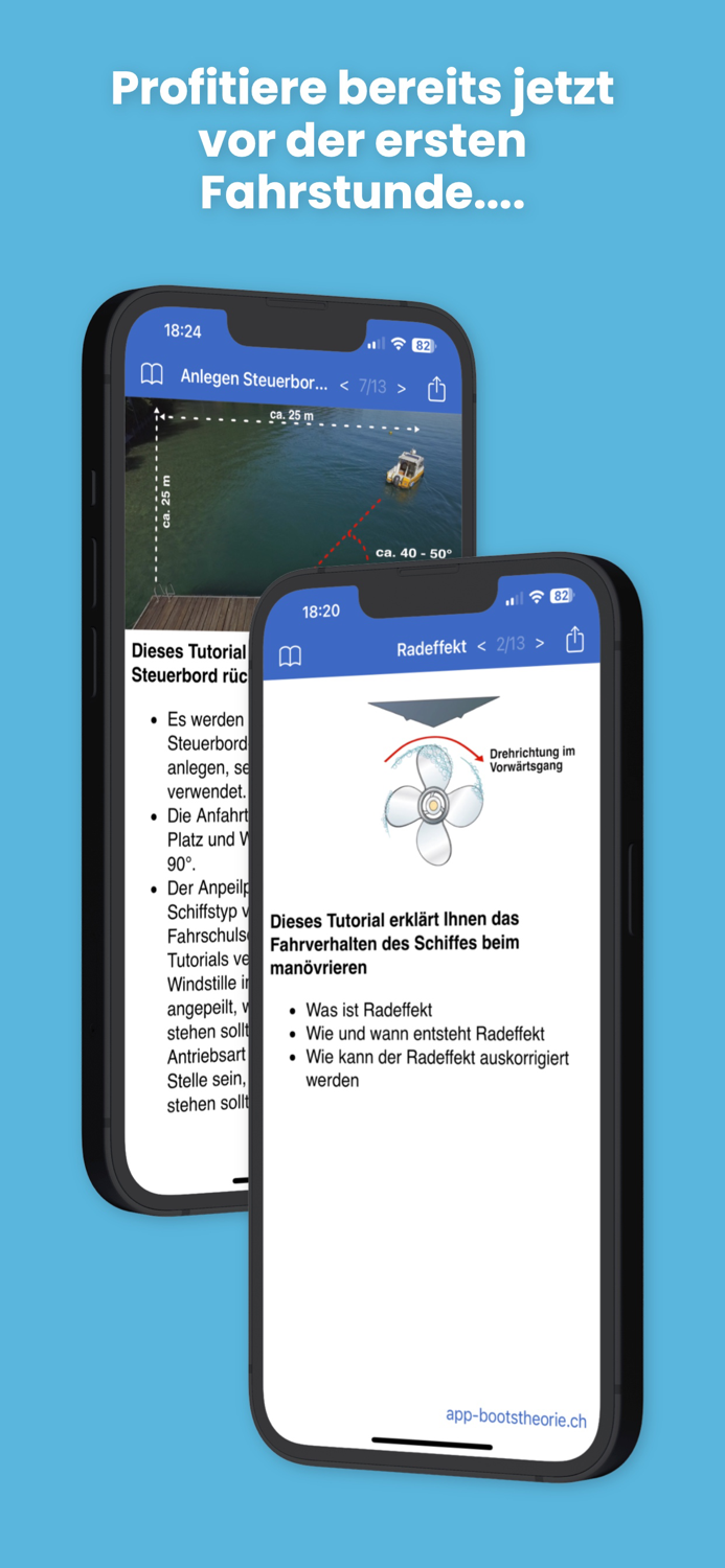 Zehn Hafenmanöver - Motorboot