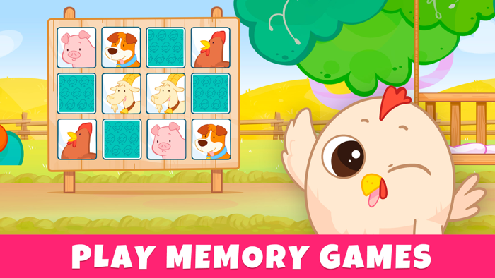 Bibi Farm Games for Kids 2-5