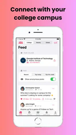 Game screenshot sendit - college chat mod apk