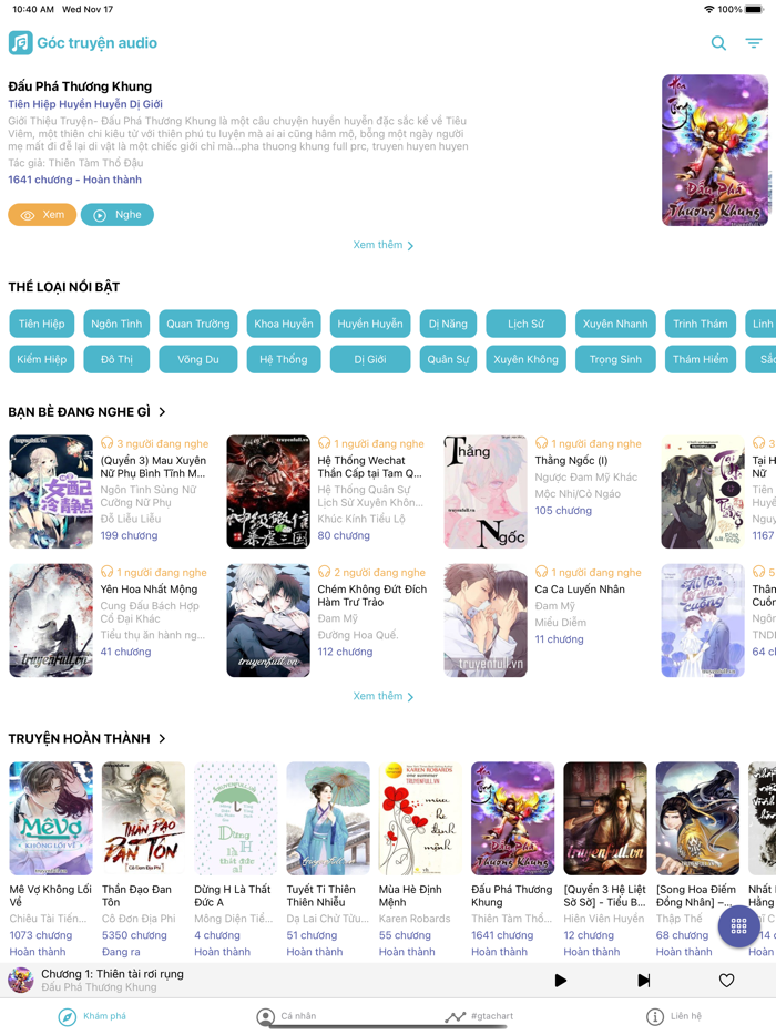 Góc Truyện Audio