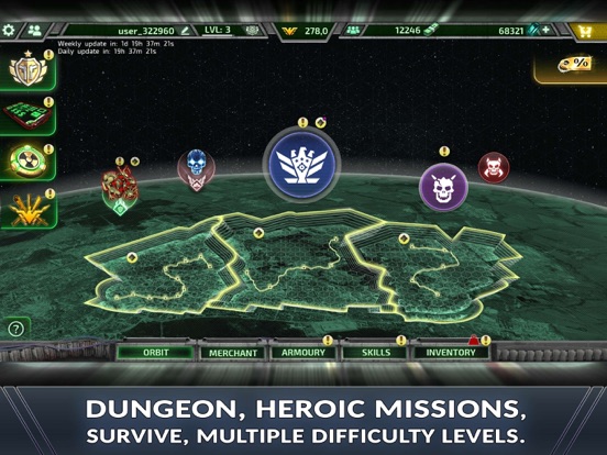 Alien Shooter World iPad screenshot 7 - Games app