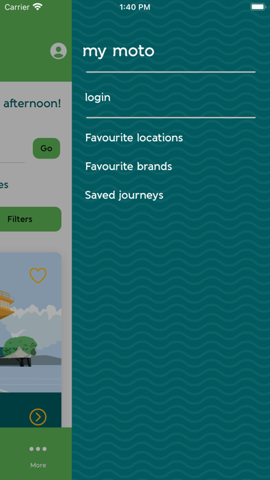 Moto Services Screenshot