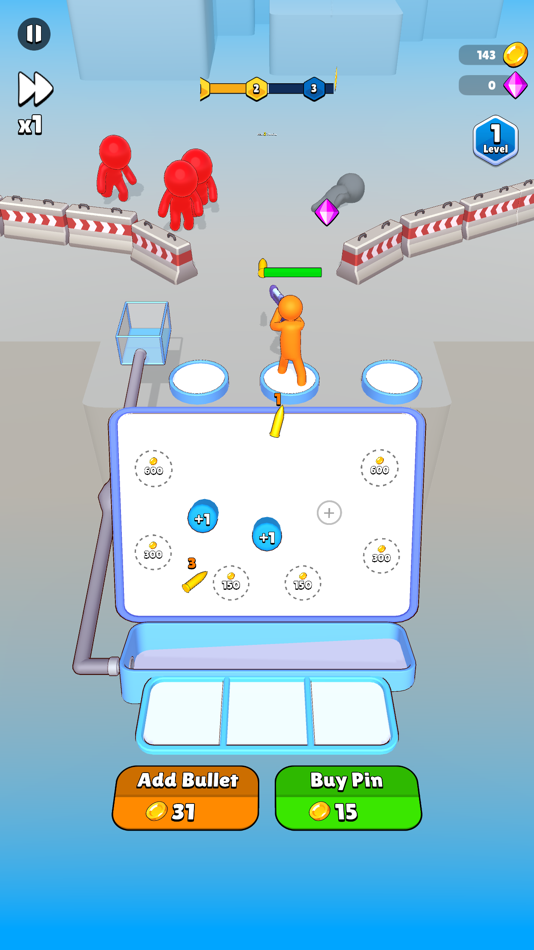 #3. Bullet Looper (iOS) 由: FUBU GAMES OYUN YAZILIM VE BILGI TEKNOLOJILERI TICARET LIMITED SIRKETI
