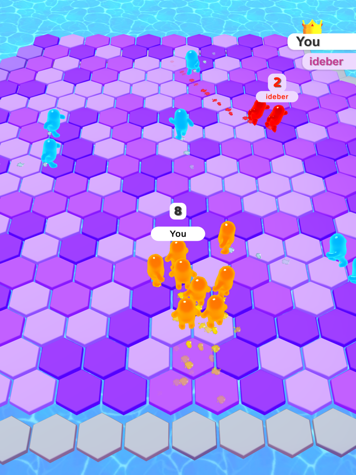 Blob Evolution 3D-Survivor Run