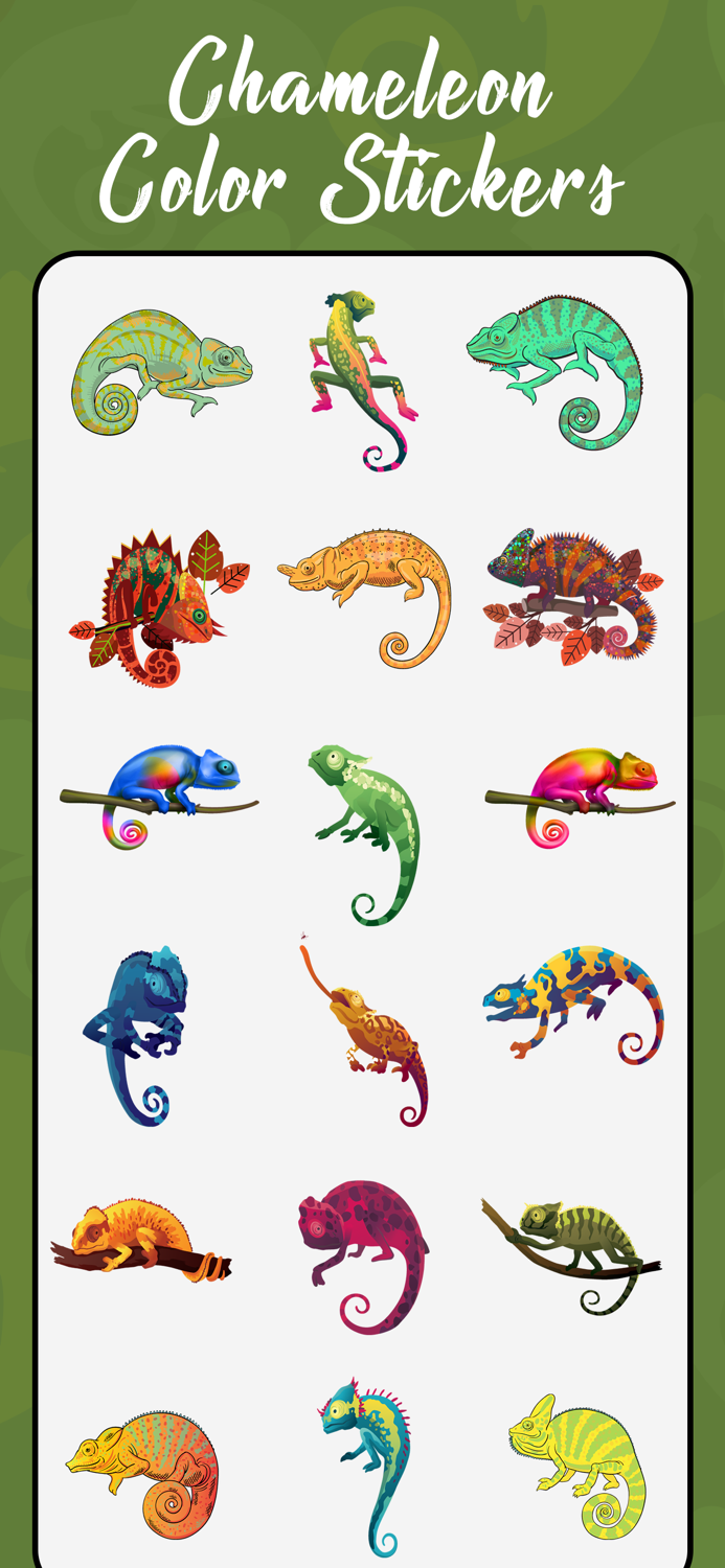 Chameleon Color Stickers