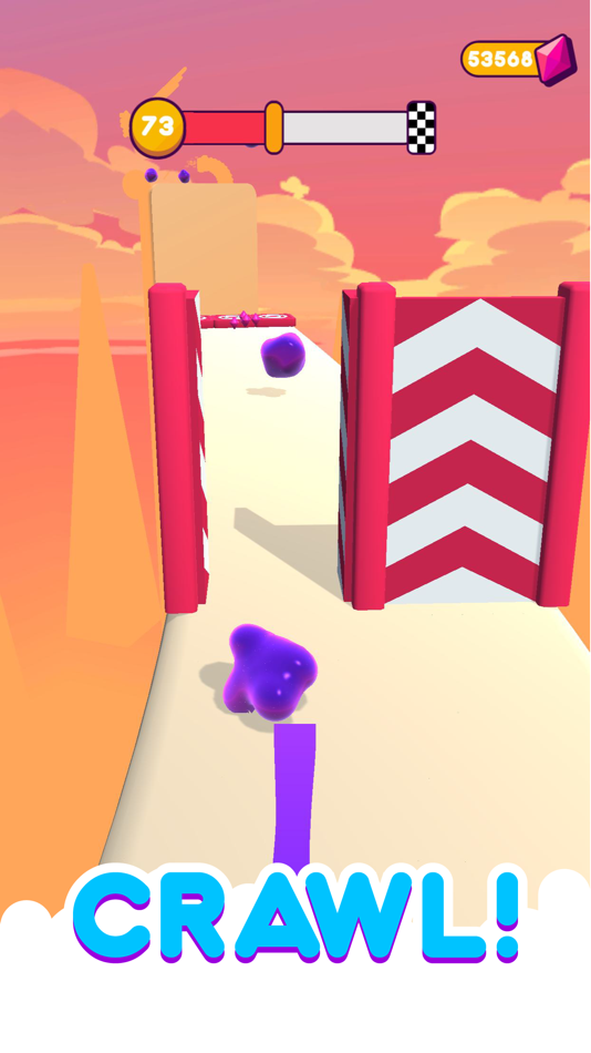 #4. Blob Runner 3D (iOS) Bởi: Rollic Games
