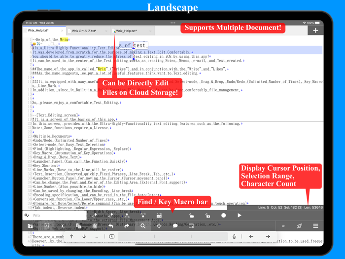 Wrix 2 - Ultra Text Editor
