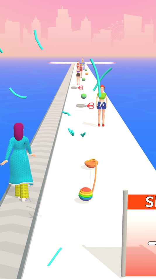 #1. Thread Run (iOS) 由: Taninty Game Studio