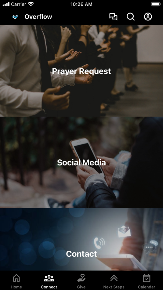 #2. Overflow Church NC (iOS) By: Overflow Church of Winston-Salem