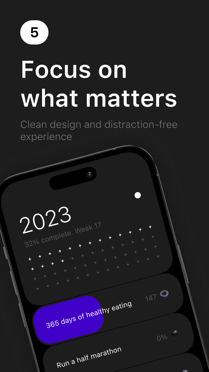 Aim - Goals and Progress Counter