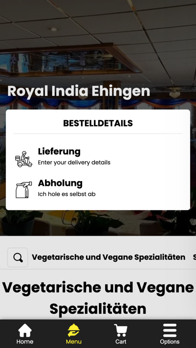 Royal India Ehingen Screenshot