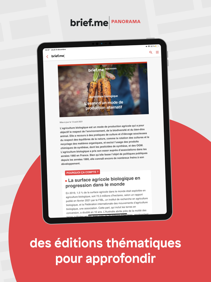 Brief.me  lactu qui compte