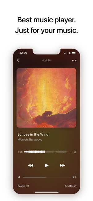 ‎Glazba – Music Player Screenshot