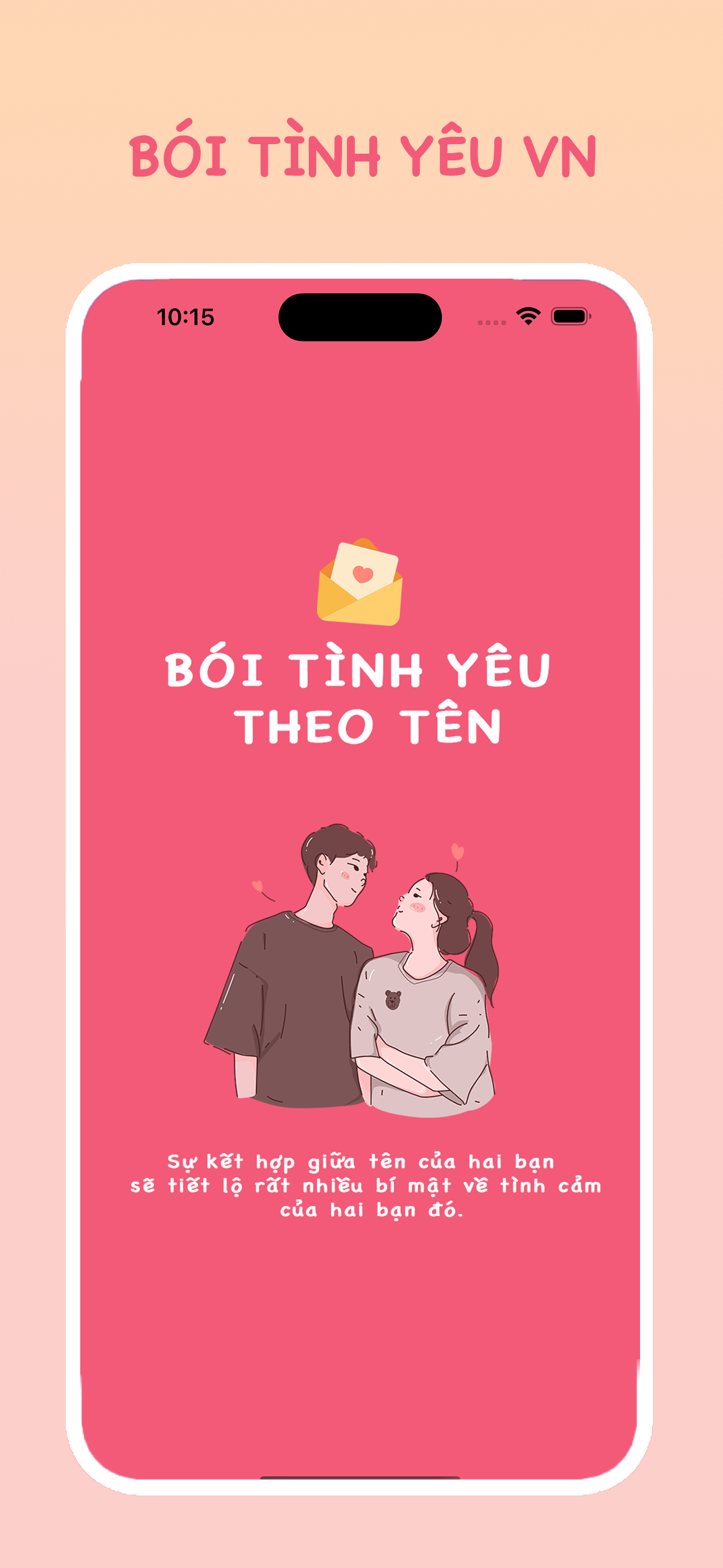 AI Crush Bói tình yêu theo tên