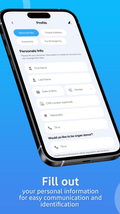 World Medical Card Screenshot