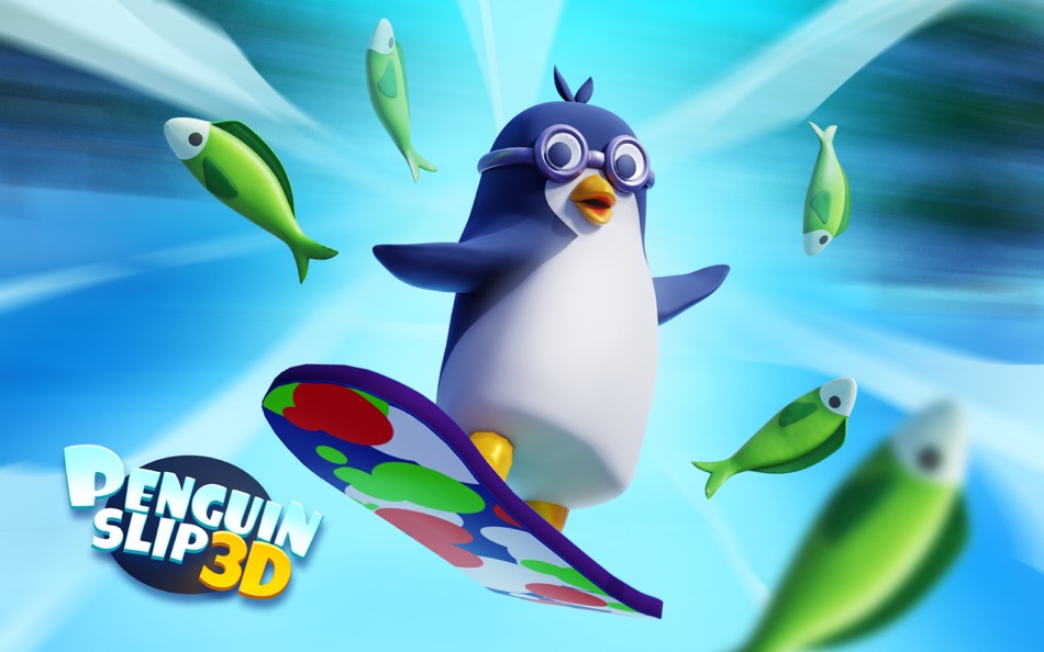 Penguin Slip 3D - Slide Racing - 1.2.7 - (macOS)