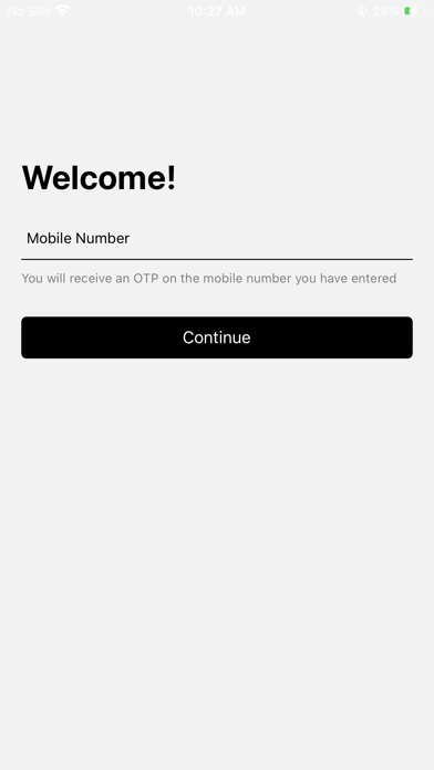 Warranty Registration Screenshot