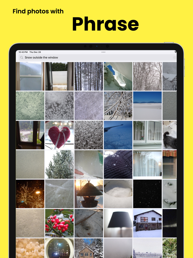‎PhotoPhrase - Photo Finder Screenshot