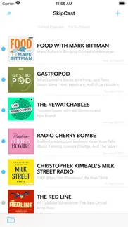 skipcast: podcast player iphone screenshot 1