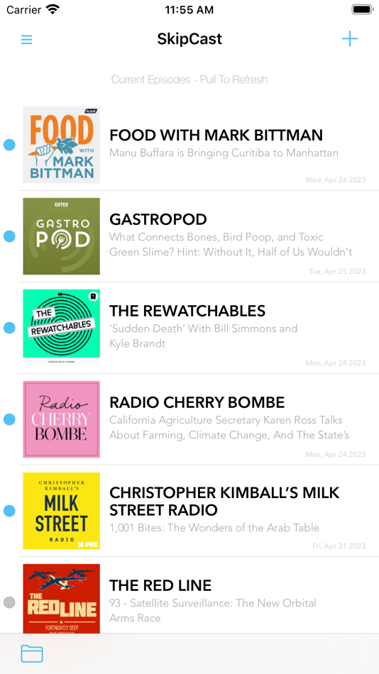 #1. SkipCast: Podcast Player (iOS) 由: Matthew Grdinic