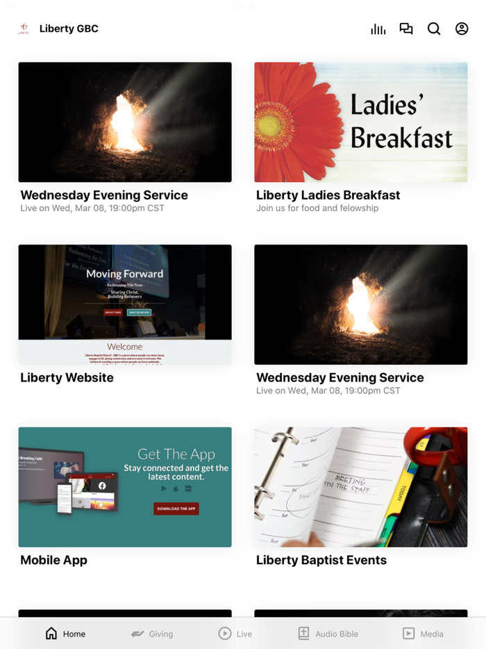 Liberty Baptist Church GBC