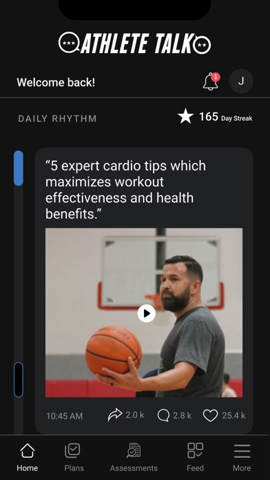 AthleteTalk Screenshot