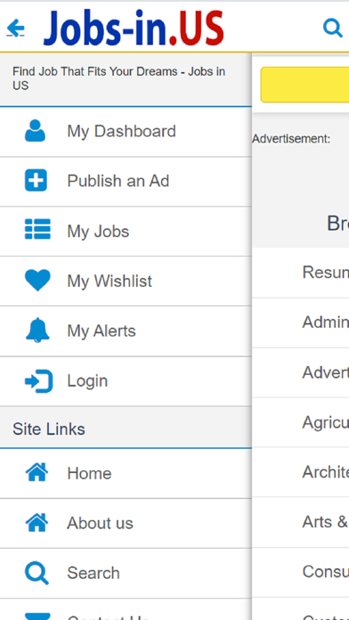 All jobs nationwide Screenshot