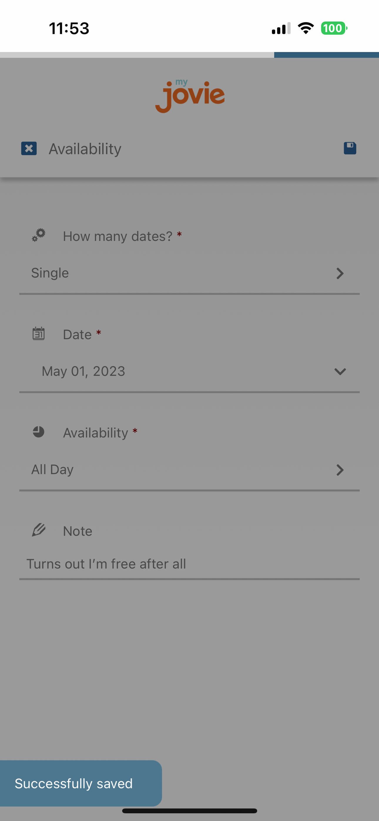 My Jovie screenshot 5