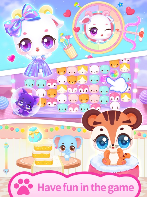 Princess and Cute Pets iPad screenshot 4 - Games app