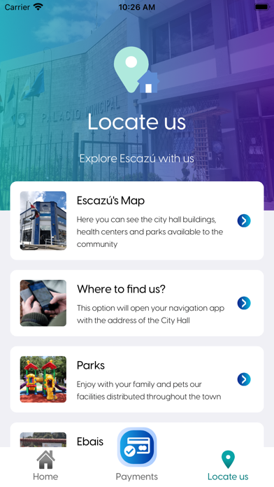 Escazu Movil Screenshot