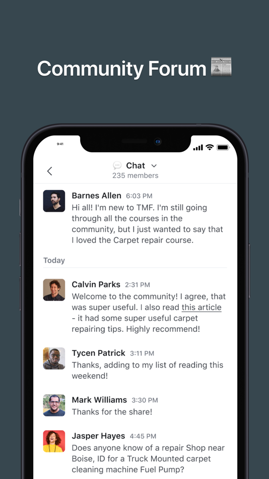 #4. TMF Community (iOS) Podle: TruckMount Forums LLC