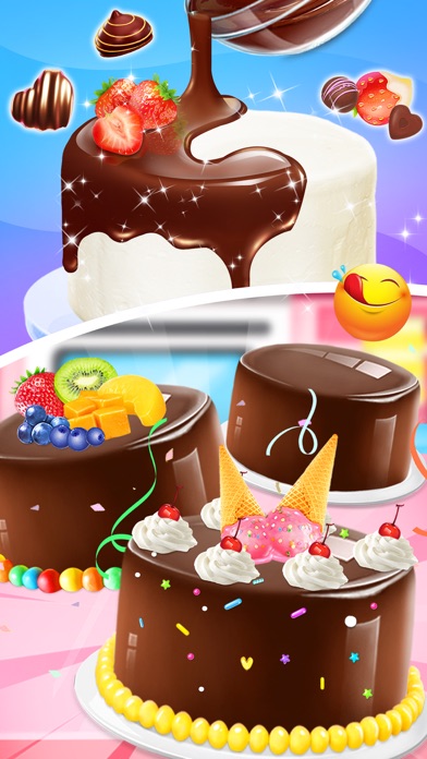 Chocolate Cake - Sweet Dessert Screenshot