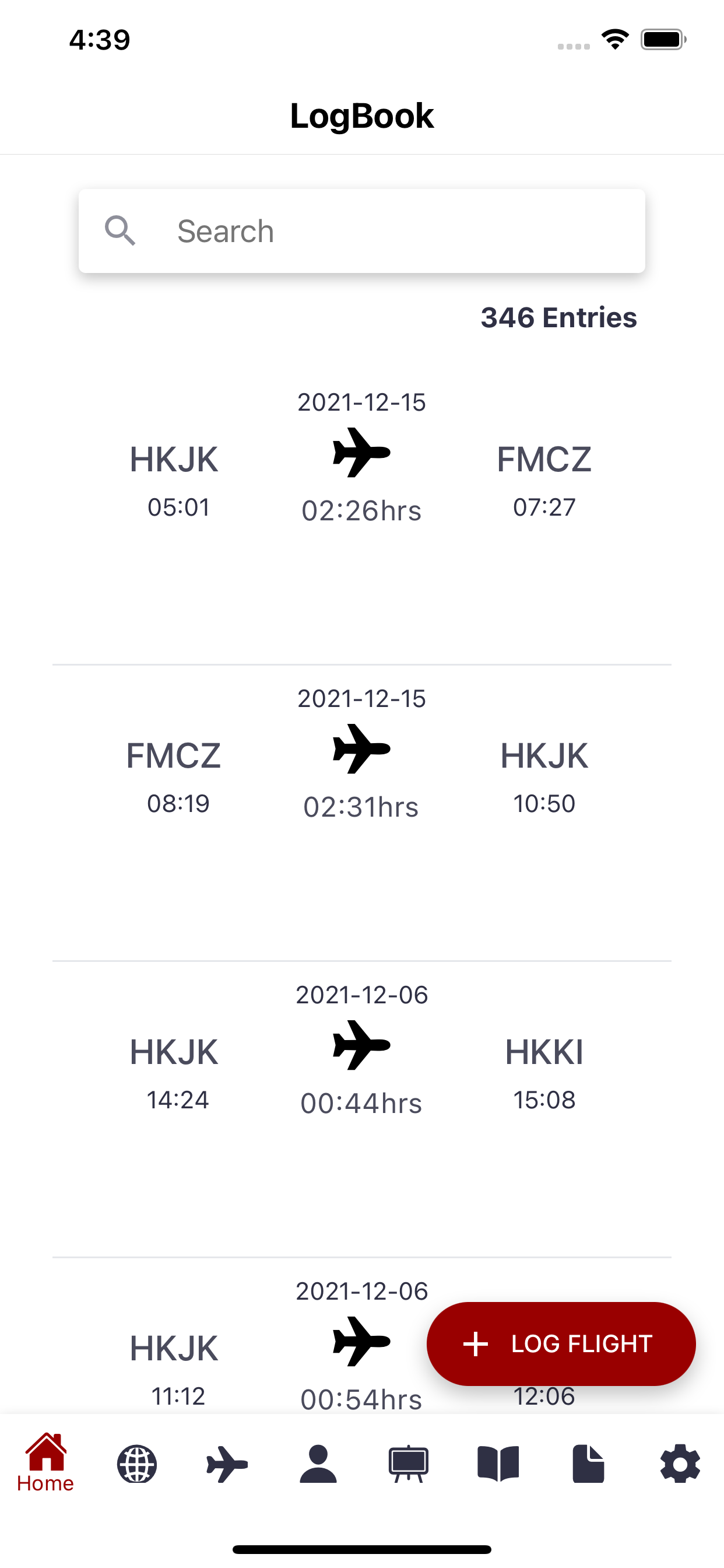 Logbook C.A