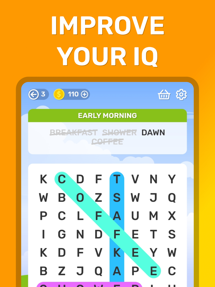 Word Search Crossword Puzzle.