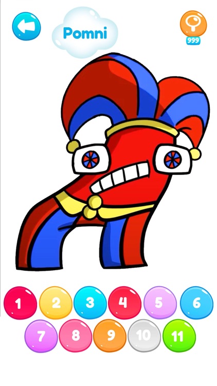 Coloring Digital Circus screenshot-5