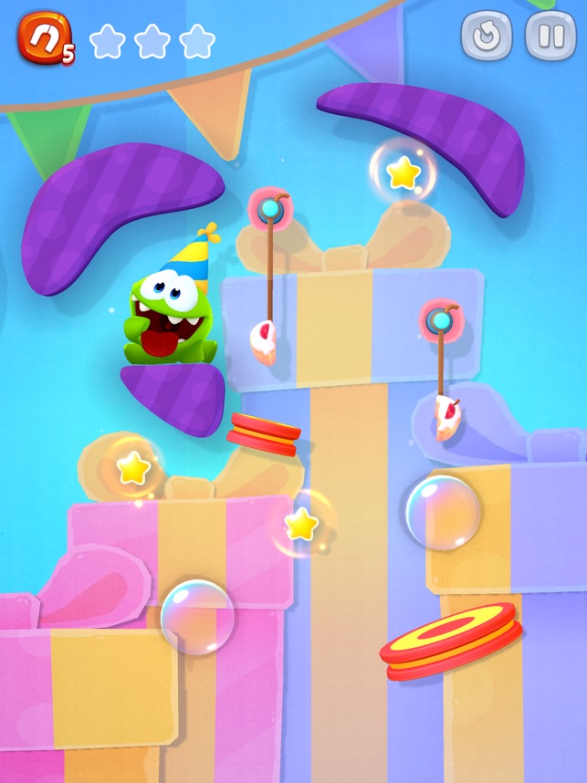 Cut the Rope 3 é lançado exclusivamente para plataformas da Apple »