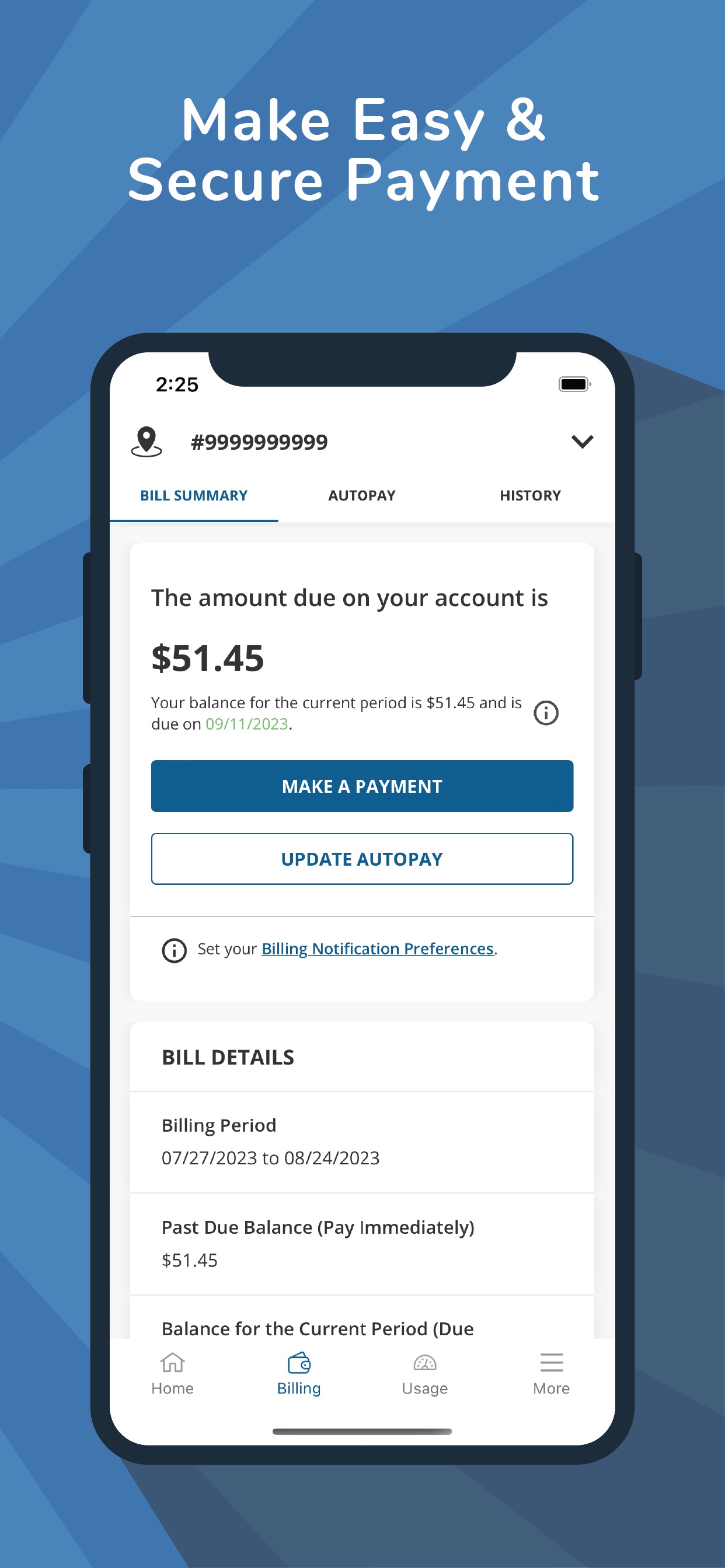 UGI Utilities Account 스크린샷 4