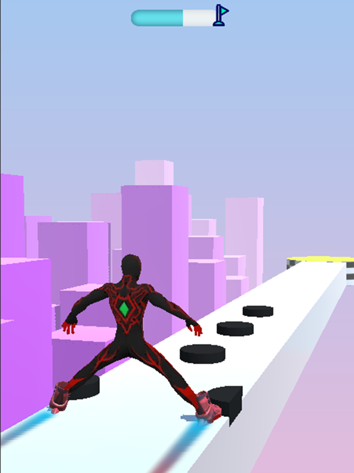 Superhero Skates Roller Run