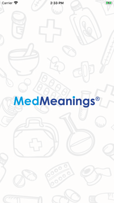 MedMeanings Dictionary Screenshot