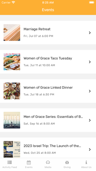 Grace Bible Church Dallas Screenshot