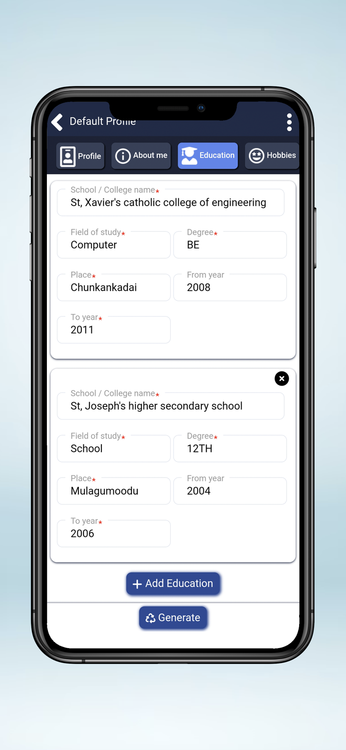 Resume maker - resume tool