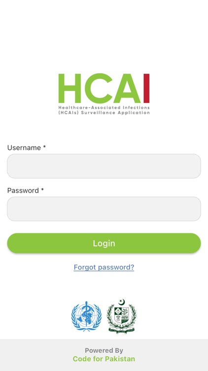 HCAI Surveillance App