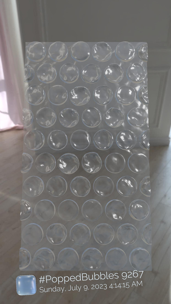 Realistic Bubble Wrap