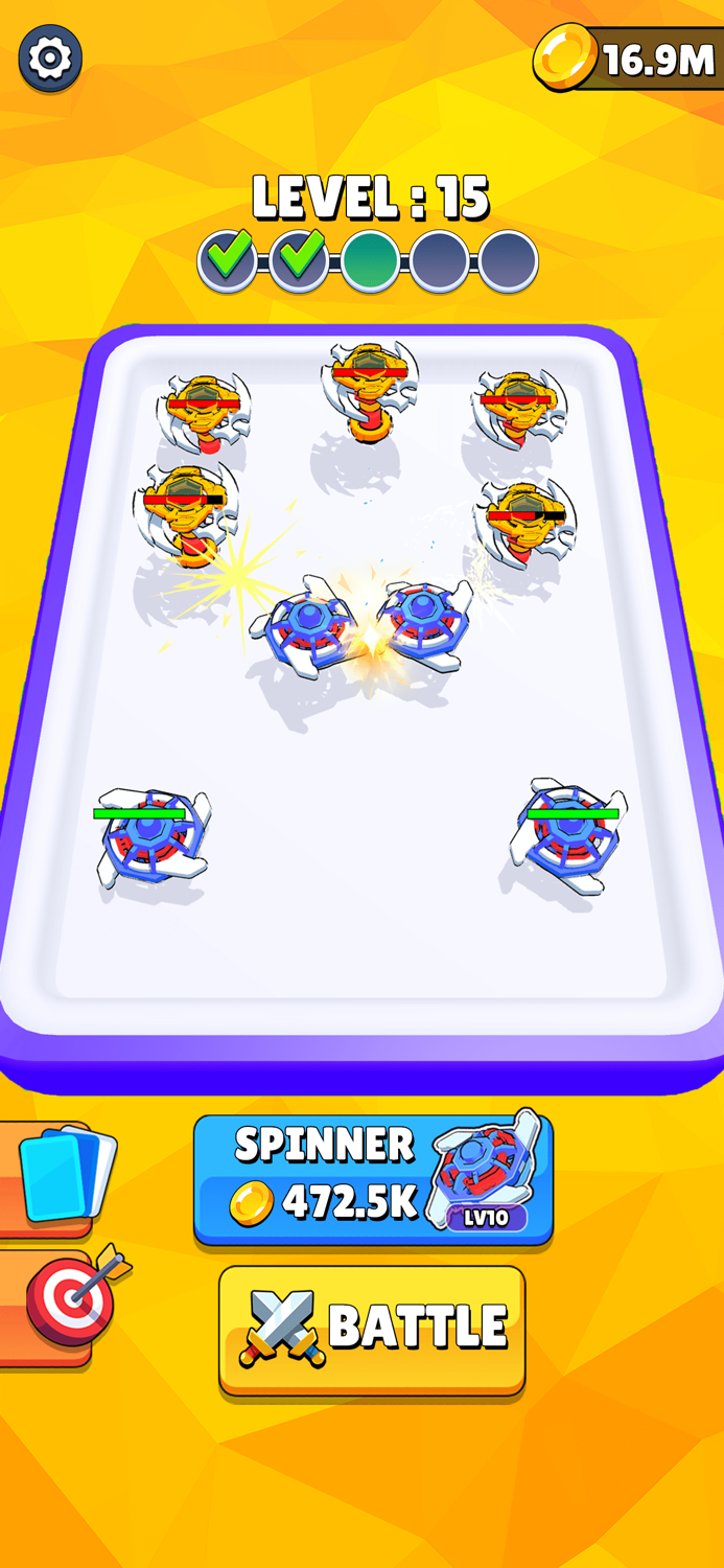 Spinner Battle Merge Master