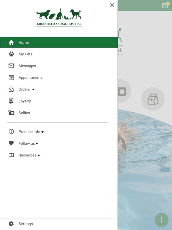 Greenfield Animal Hospital iPad screenshot 5 - Business app