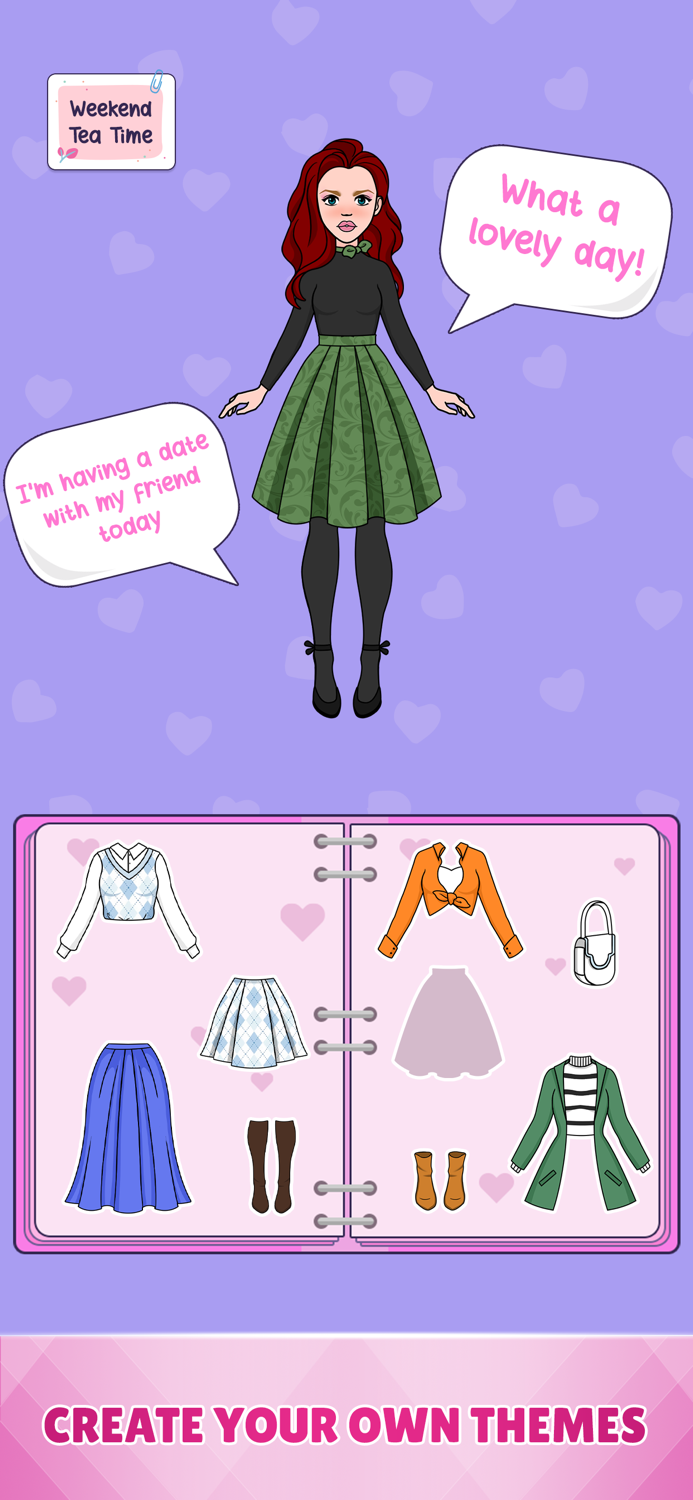 Sweet Paper Doll Dress Up DIY