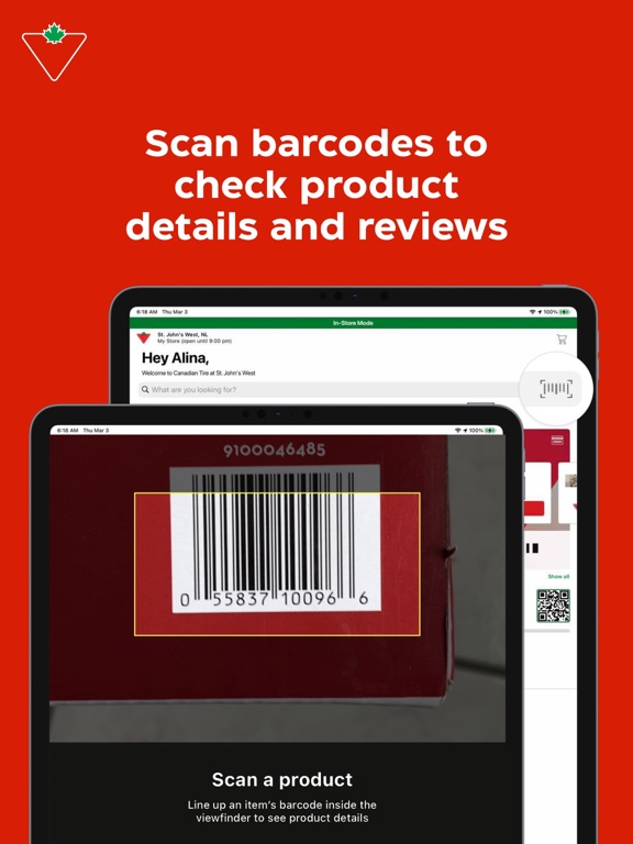 Canadian Tire: Shop Smarter iPad screenshot 5 - Shopping app