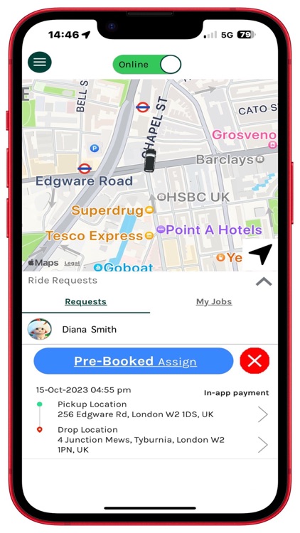 Taxiapp UK: Driver screenshot-8