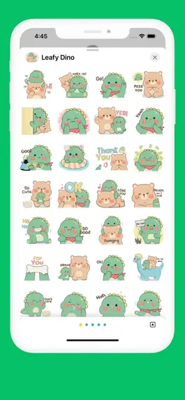 Game screenshot Leafy Dino mod apk