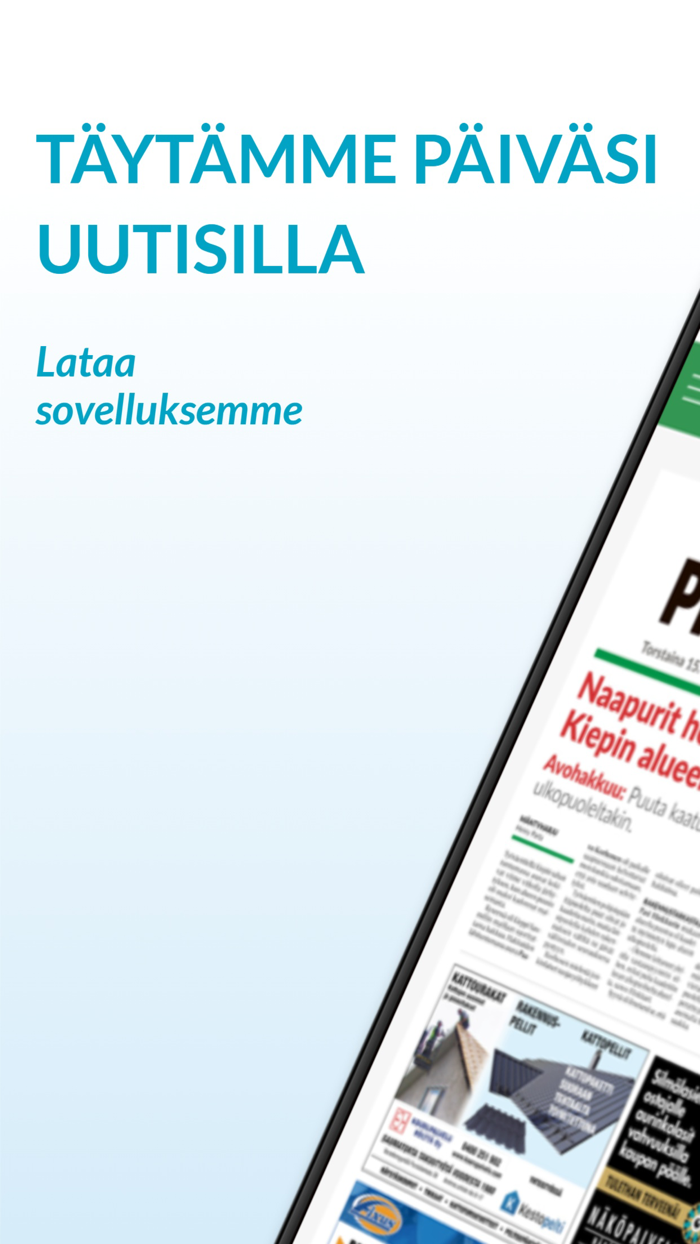 Pitäjänuutiset päivän lehti